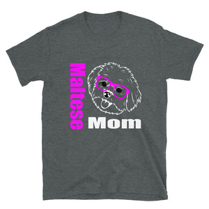 Maltese Mom Short-Sleeve Unisex T-Shirt