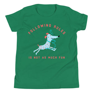 Kid's Following The Rules...Youth Short Sleeve T-Shirt