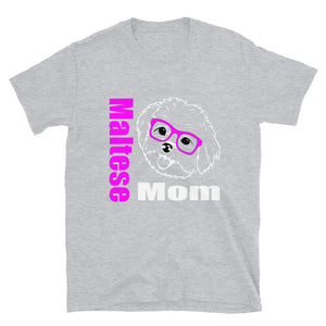 Maltese Mom Short-Sleeve Unisex T-Shirt