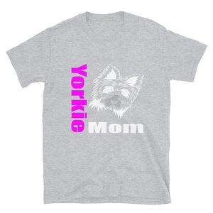 Yorkie Mom Short-Sleeve Unisex T-Shirt