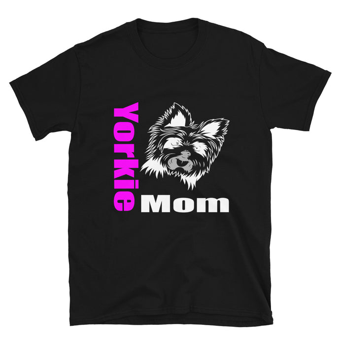 Yorkie Mom Short-Sleeve Unisex T-Shirt