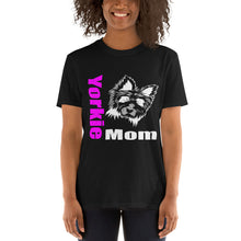 Load image into Gallery viewer, Yorkie Mom Short-Sleeve Unisex T-Shirt