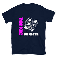 Load image into Gallery viewer, Yorkie Mom Short-Sleeve Unisex T-Shirt