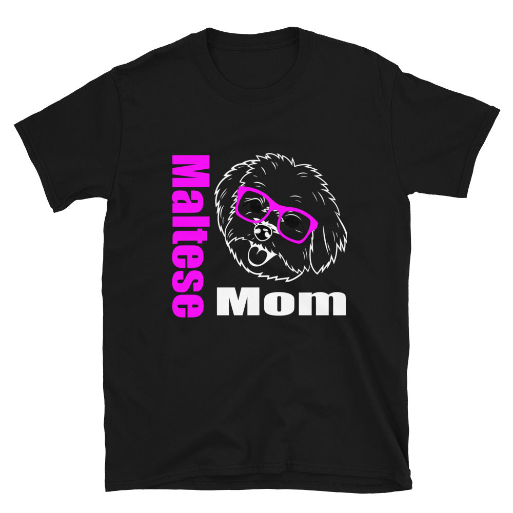 Maltese Mom Short-Sleeve Unisex T-Shirt