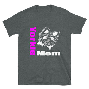 Yorkie Mom Short-Sleeve Unisex T-Shirt