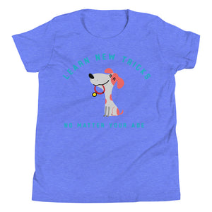 Kid's Learn New Tricks...Youth Short Sleeve T-Shirt