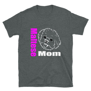 Maltese Mom Short-Sleeve Unisex T-Shirt