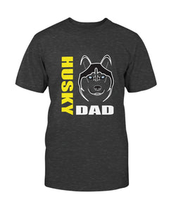 Husky Dad Bella + Canvas Unisex T-Shirt