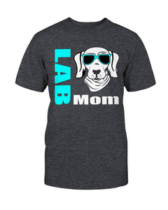 Lab Mom with glasses Bella + Canvas Unisex T-Shirt