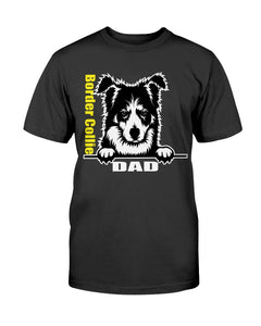 Border Collie Dog Dad Unisex T-Shirt