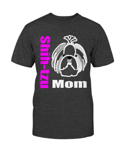 Shih-tzu Mom Bella + Canvas Unisex T-Shirt