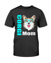 Load image into Gallery viewer, Corgi Mom with glasses Bella + Canvas Unisex T-Shirt