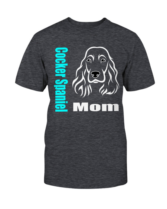 Cocker Spaniel Dog Mom Unisex T-Shirt