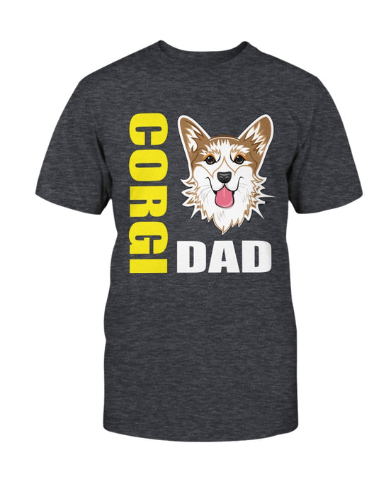 Corgi Dad Bella + Canvas Unisex T-Shirt