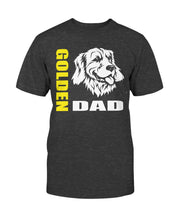 Load image into Gallery viewer, Golden Retriever Dad Bella + Canvas Unisex T-Shirt