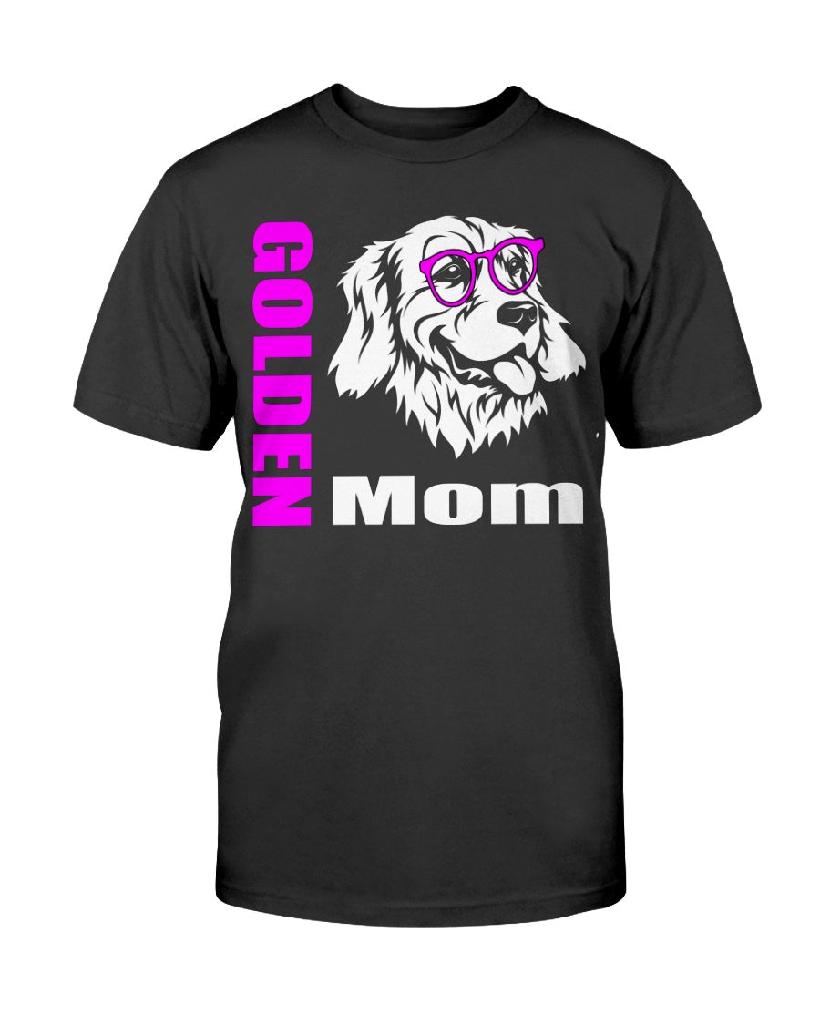 Golden Mom with glasses Bella + Canvas Unisex T-Shirt