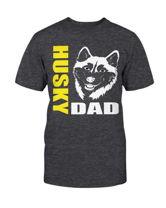 Husky Dad Bella + Canvas Unisex T-Shirt