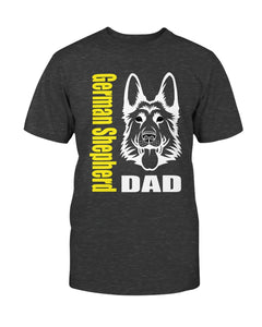 German Shepherd Dad Bella + Canvas Unisex T-Shirt