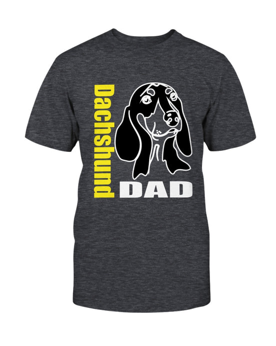 Dachshund Dad Bella + Canvas Unisex T-Shirt