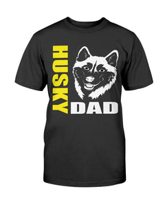 Husky Dad Bella + Canvas Unisex T-Shirt