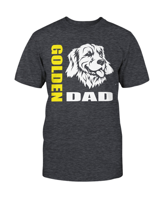 Golden Retriever Dad Bella + Canvas Unisex T-Shirt