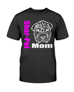 Shar-Pei Mom Bella + Canvas Unisex T-Shirt