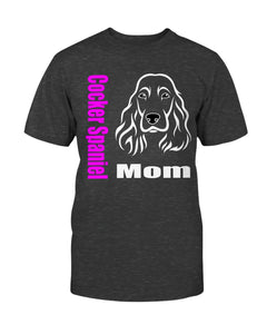 Cocker Spaniel Dog Mom Unisex T-Shirt