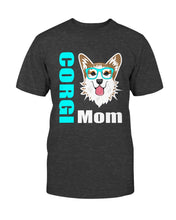 Load image into Gallery viewer, Corgi Mom with glasses Bella + Canvas Unisex T-Shirt