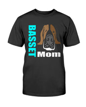 Load image into Gallery viewer, Basset Dog Mom Unisex T-Shirt