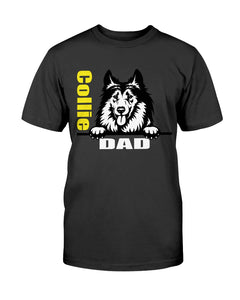 Collie Dad Bella + Canvas Unisex T-Shirt