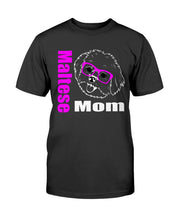Load image into Gallery viewer, Maltese Mom with glasses Bella + Canvas Unisex T-Shirt