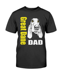 Great Dane Dad Bella + Canvas Unisex T-Shirt