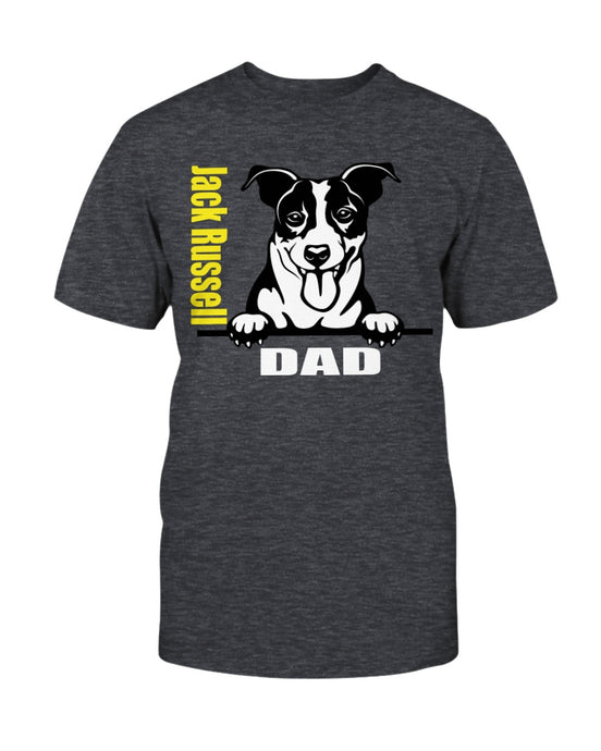 Jack Russell Dad Bella + Canvas Unisex T-Shirt