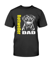 Load image into Gallery viewer, Rottweiler Dad Bella + Canvas Unisex T-Shirt