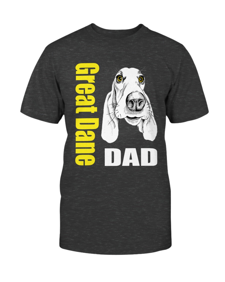 Great Dane Dad Bella + Canvas Unisex T-Shirt