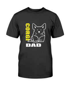 Corgi Dad Bella + Canvas Unisex T-Shirt