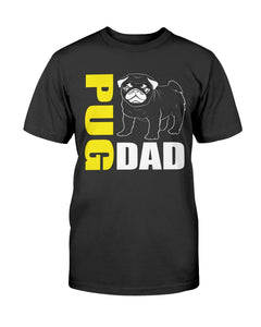 Pug Dad Bella + Canvas Unisex T-Shirt
