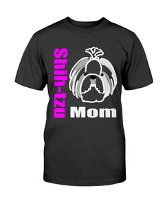 Shih-tzu Mom Bella + Canvas Unisex T-Shirt