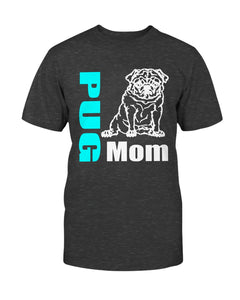 Pug Mom Bella + Canvas Unisex T-Shirt