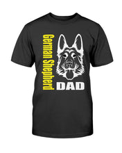 Load image into Gallery viewer, German Shepherd Dad Bella + Canvas Unisex T-Shirt