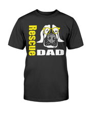 Load image into Gallery viewer, Rescue Dad with glasses Bella + Canvas Unisex T-Shirt