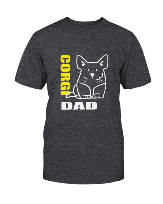 Corgi Dad Bella + Canvas Unisex T-Shirt