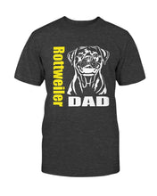 Load image into Gallery viewer, Rottweiler Dad Bella + Canvas Unisex T-Shirt