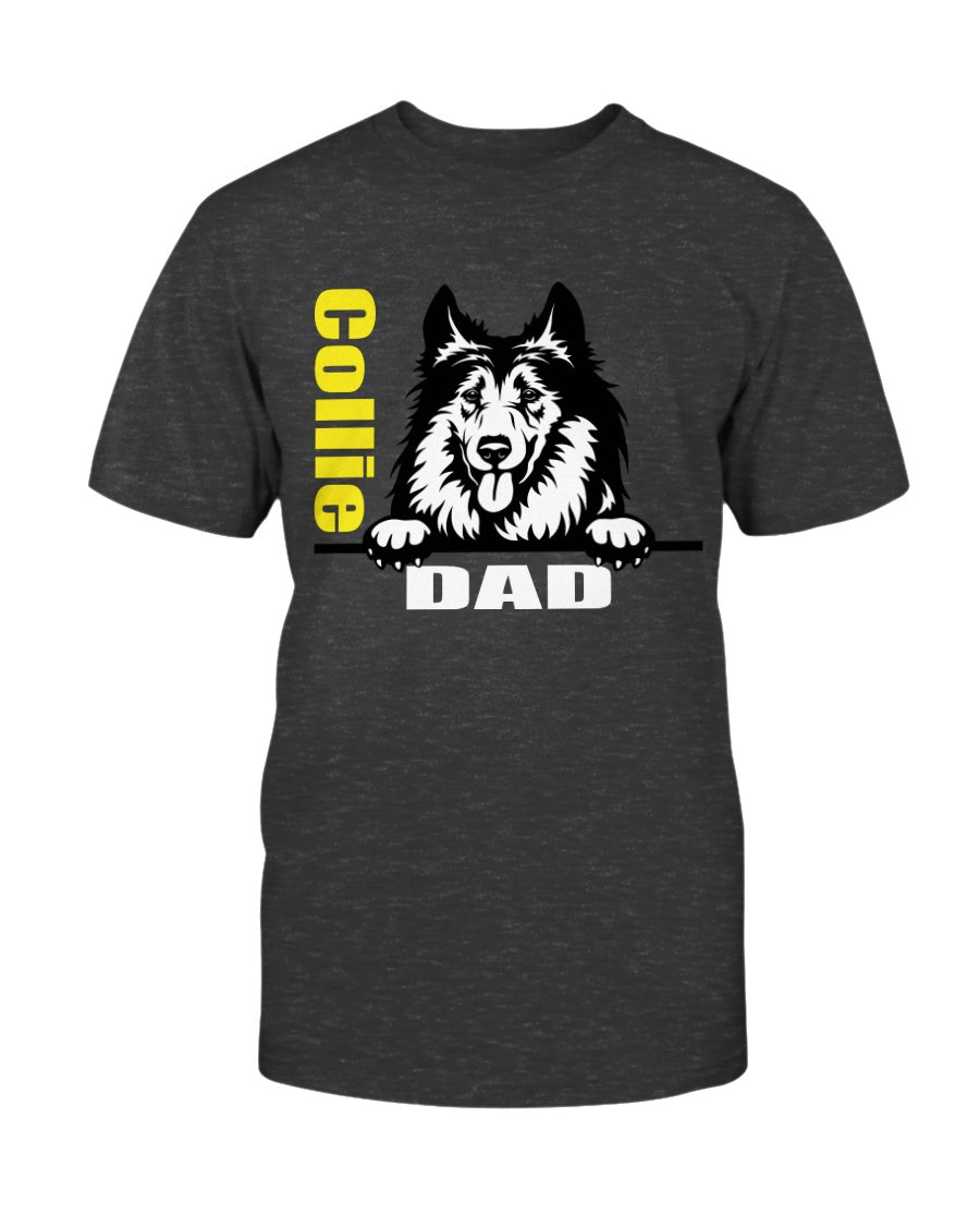 Collie Dad Bella + Canvas Unisex T-Shirt